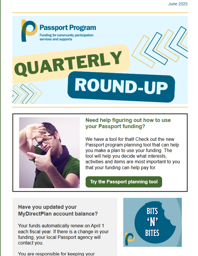 Passport Newsletter June 2025