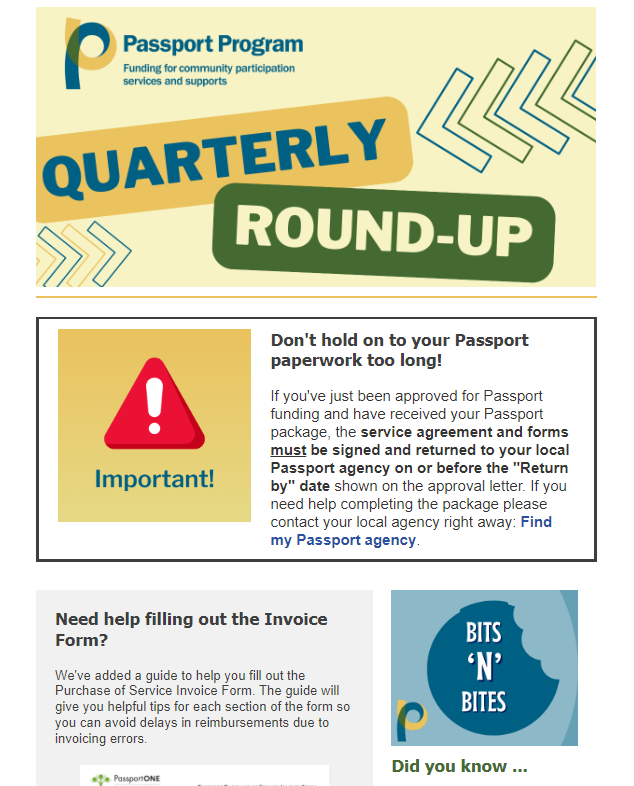 Passport Newsletter September 2024